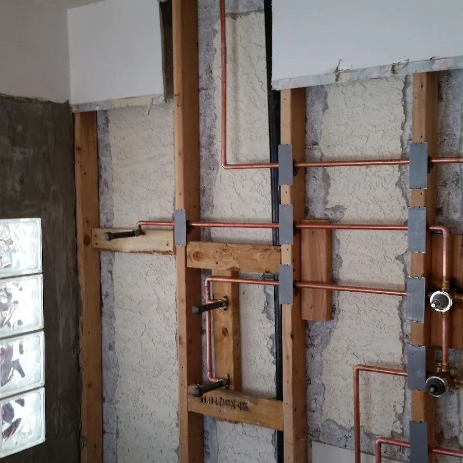 Copper pipe installation for Burst Pipe Repair in Clinton